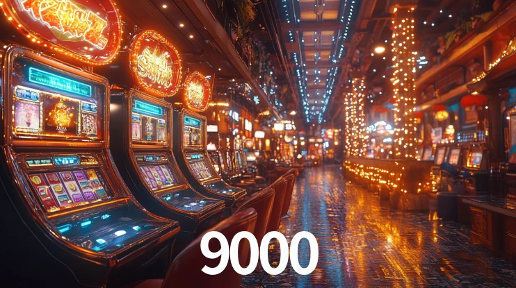 Sinta a adrenalina dos jogos de cassino com 9000
